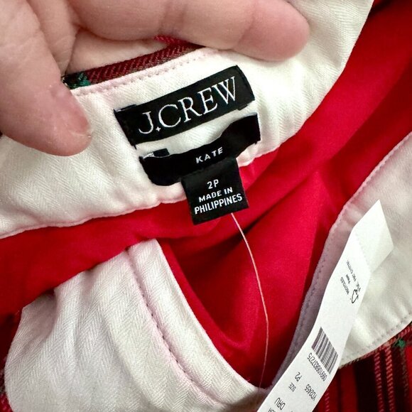 J. Crew Petite Kate straight-leg pant - Picture 8 of 10